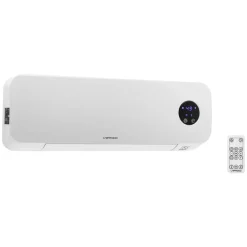 Brico Keramische Kachels & Blaasverwarming<Uniprodo Wandverwarming - Keramisch - 10 - 49 °C - 1000/2000 W - Afstandsbediening - Extra Slank