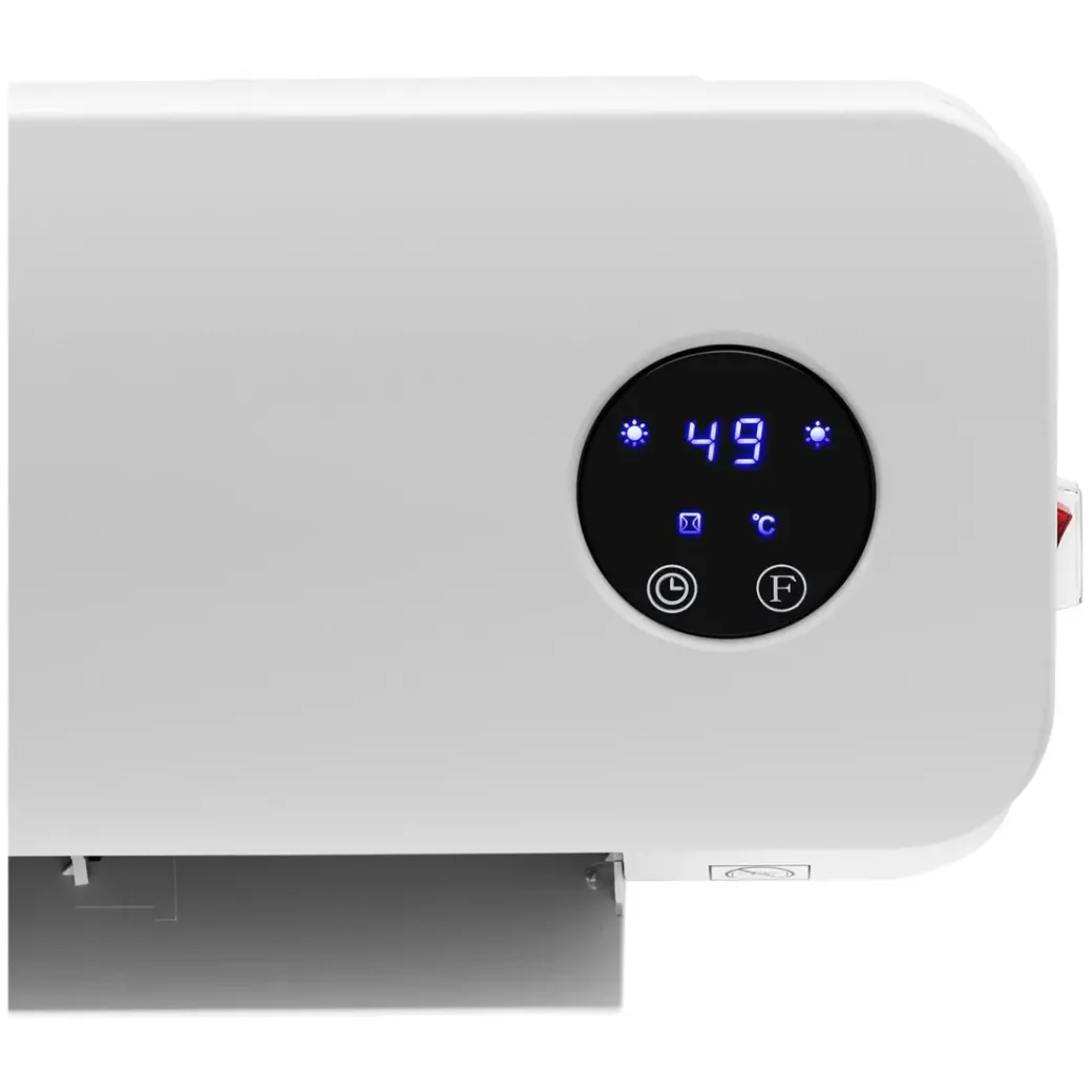 Brico Keramische Kachels & Blaasverwarming<Uniprodo Wandverwarming - Keramisch - 10 - 49 °C - 1000/2000 W - Afstandsbediening - Extra Slank