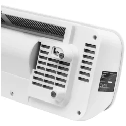 Brico Keramische Kachels & Blaasverwarming<Uniprodo Wandverwarming - Keramisch - 10 - 49 °C - 1000/2000 W - Afstandsbediening - Extra Slank