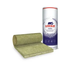 Ursa Onbeklede Minerale Wolplaat Hometec 35 In Rolvorm 20X120Cm 3M|Brico New