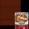 Brico Beits-V33 Houtbeits Tuinhuis High Protection Donkere Eik Zijdeglans 2,5L