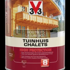 Brico Beits-V33 Houtbeits Tuinhuis High Protection Mahonie Zijdeglans 0,75L