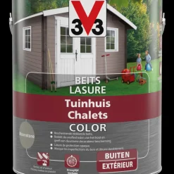 Brico Beits-V33 Houtbeits Tuinhuis Moonstone Zijdeglans 2,5L