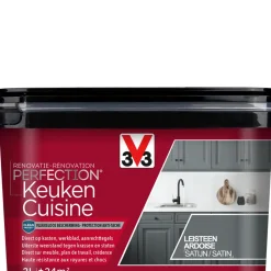 Brico Decoratieve Verf-V33 Keukenverf Renovatie Perfection Leikleur Satijn 2L