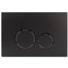 Van Marcke Bedieningspaneel Doppio 35 Voor Up100, Up320, Up300, Up700, Up720 Inbouwreservoirs | Zwart Mat|Brico Clearance