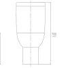 Van Marcke Duoblok Toilet Cobro I Pk Aansluiting I Soft-Close Toiletzitting Wit|Brico Best