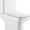 Van Marcke Duoblok Toilet Ike I Pk Aanluiting I Geberit Spoeltechniek I Quick Release & Soft-Close Toiletzitting Wit|Brico Outlet