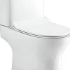 Van Marcke Duoblok Toilet Gustav I Pk Aanlsluiting I Quick Release & Soft-Close Toiletzitting I Randloos Toiletpot Wit|Brico Hot