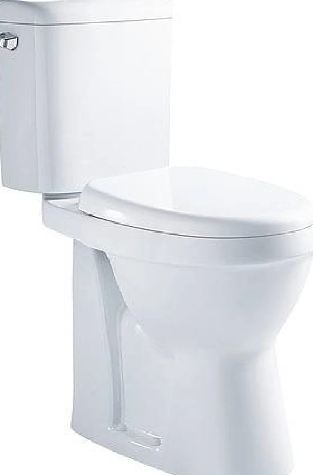 Van Marcke Duoblok Toilet X-Joy I Pk Aansluiting I Verhoogd I Quick Release & Soft-Close Toiletzitting I Randloos Toiletpot Wit|Brico Hot