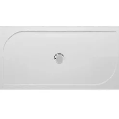 Van Marcke Go Douchebak Argon Rechthoek Polybeton Wit 100X80X3Cm|Brico New