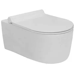Van Marcke Hangtoilet Fleet Wit | Soft-Close & Quick Release Toiletzitting|Brico Sale