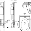 Van Marcke Inbouwreservoir Set Design | Geberit Spoeltechniek | Soft-Close Toiletzitting | Randloos Toiletpot|Brico Hot