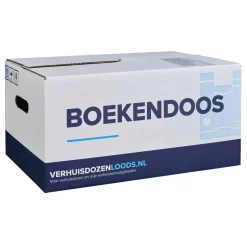 Verhuisservice+ Boekendozen - Zelfsluitend – Extra Sterk - 37L - 5 Stuks|Brico Clearance