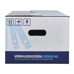 Verhuisservice+ Boekendozen - Zelfsluitend – Extra Sterk - 37L - 5 Stuks|Brico Clearance