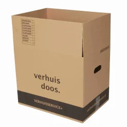 Verhuisservice+ Verhuisdozen - Extra Sterk Karton - 55L - 60 Stuks|Brico