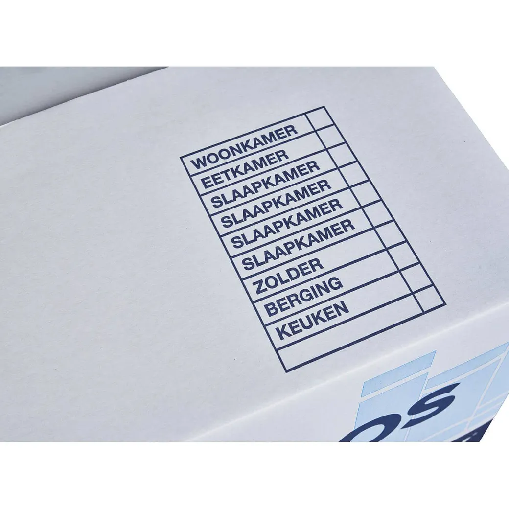 Verhuisservice+ Verhuisdozen - Zelfsluitend - Geen Tape Nodig - 52L - 20 Stuks|Brico Sale