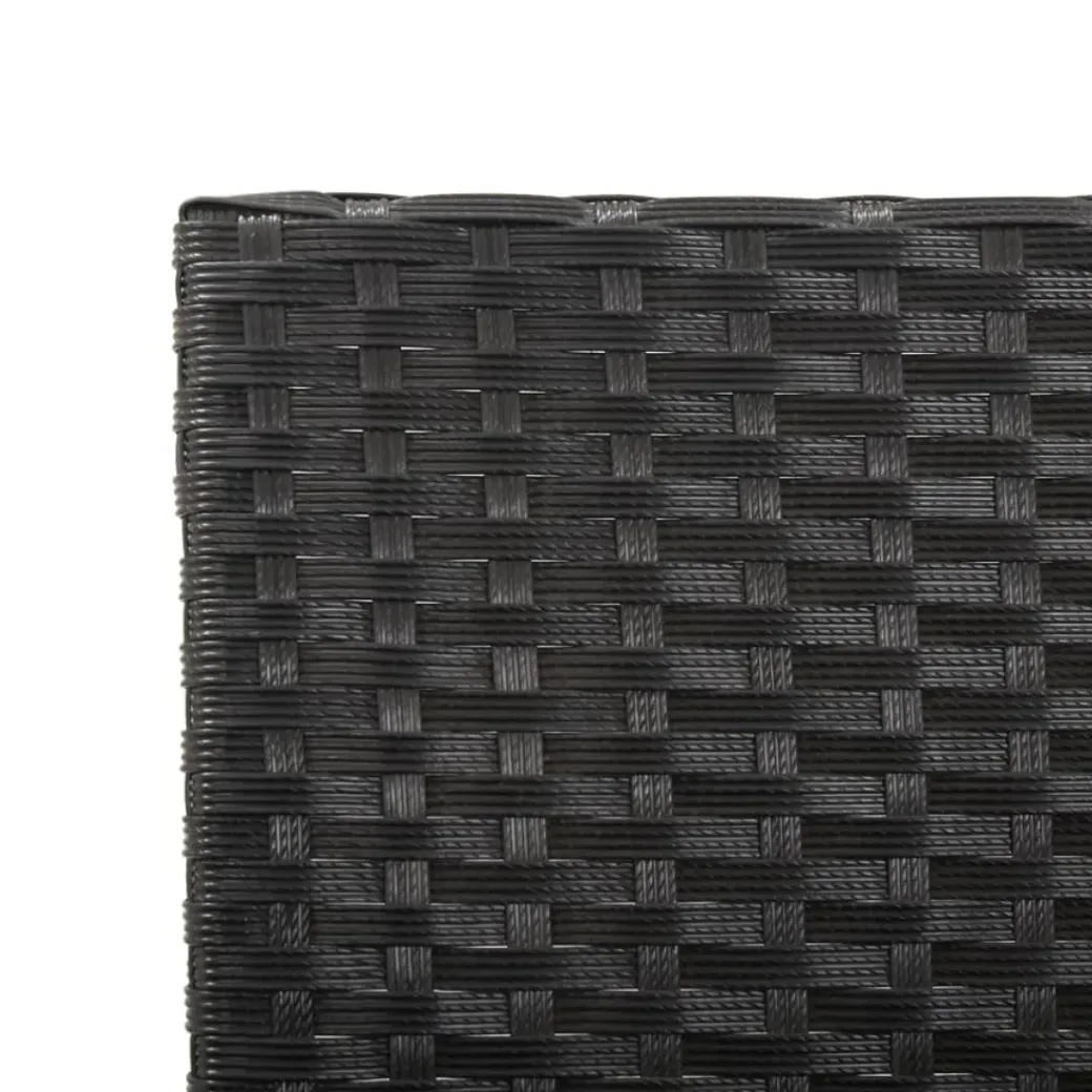 Brico Tuintafels-Vidaxl Theetafel 50X50X47 Cm Poly Rattan Grijs