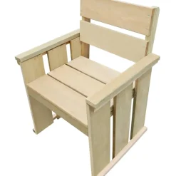 Brico Tuinstoelen-Vidaxl Tuinstoel Geimpregneerd Grenenhout