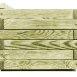Brico Tuinstoelen-Vidaxl Tuinstoel Geimpregneerd Grenenhout