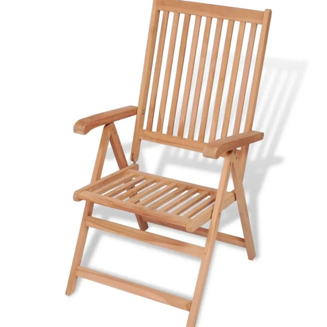 Brico Tuinstoelen-Vidaxl Tuinstoelen 2 St Massief Teakhout