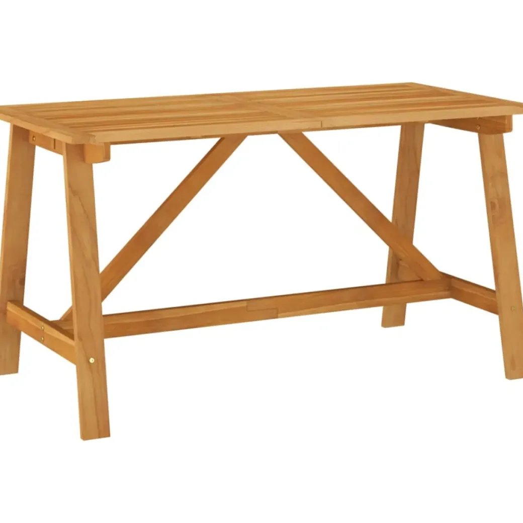 Brico Tuintafels-Vidaxl Tuintafel 75X75X31 Cm Geimpregneerd Grenenhout