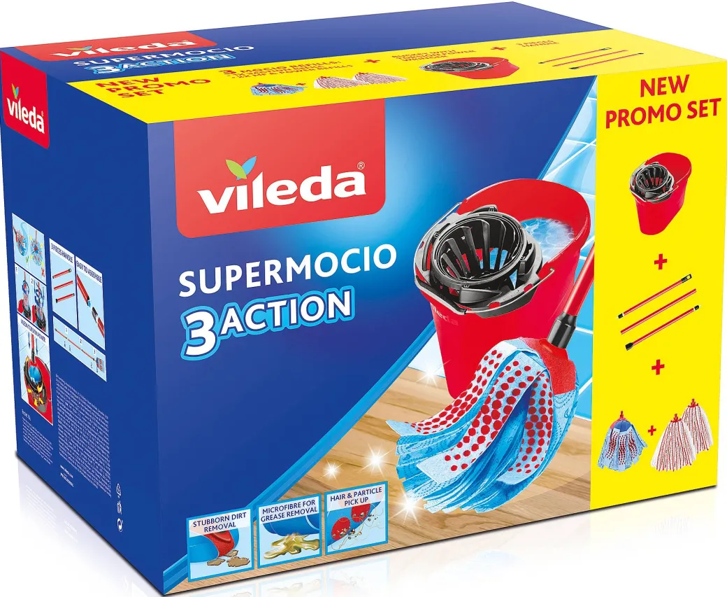 Vileda Supermocio Mopset Box|Brico Hot