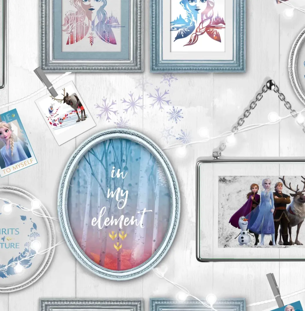 Brico Behang Kinderkamer-Vliesbehang Frozen Scene