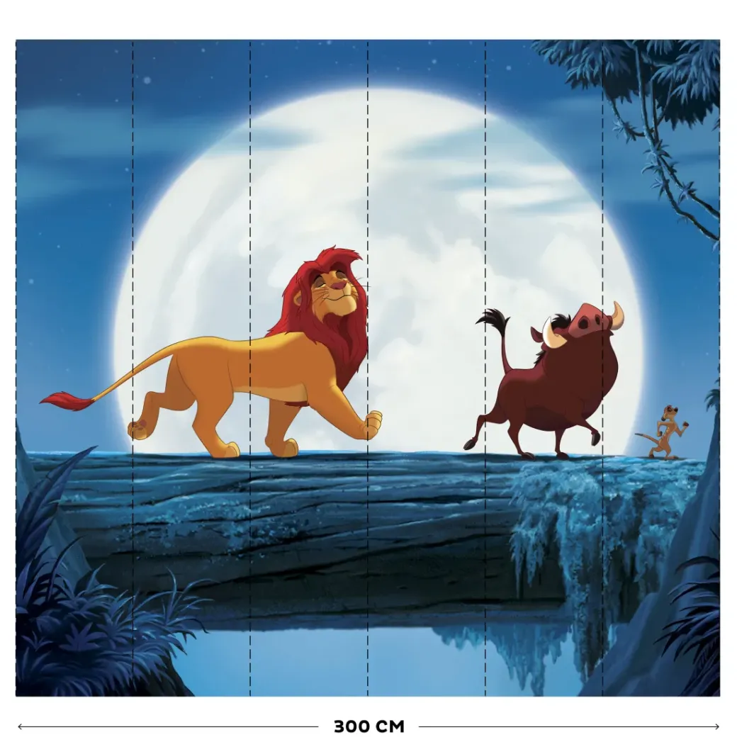 Brico Behang Kinderkamer-Vliesbehang Hakuna Matata Mural