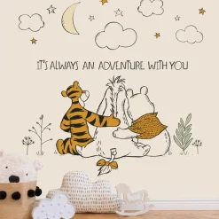 Brico Behang Kinderkamer-Vliesbehang Winnie The Pooh Friends Forever Mural