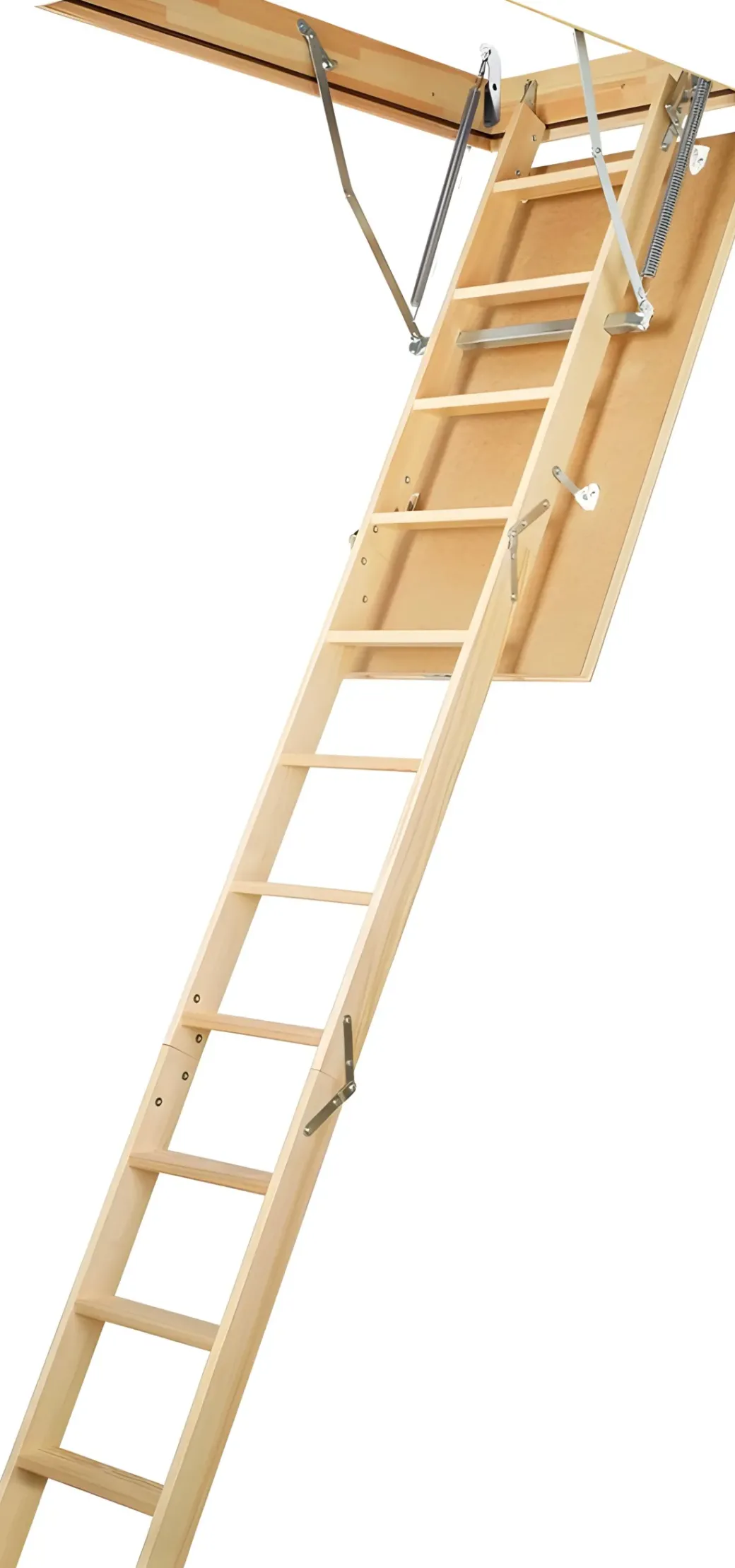 Brico Zoldertrappen-Vlizotrap Lws 280 Cm Hoogte, Bak 20 Cm Hoog - 70 X 120 Cm