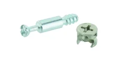 Brico Deurscharnieren-Vynex Inbouwbeugel Staal Verzinkt 7X24Mm 4 Stuks