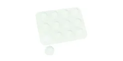 Brico Deurscharnieren-Vynex Schuifstop Diam. 12Mm 28St