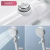 Waterbesparende Douchekop Set - Chroom - 5 Straalstanden|Brico Hot