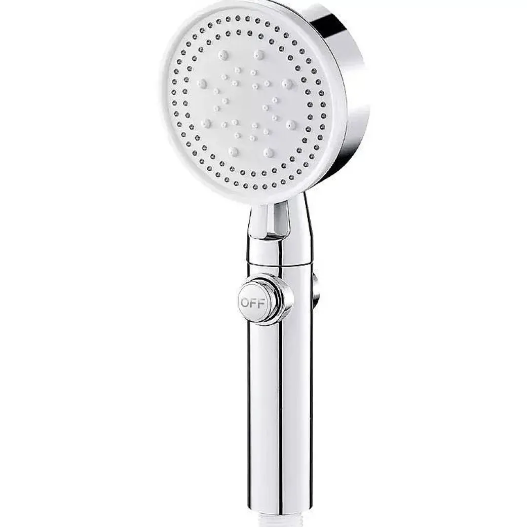 Waterbesparende Douchekop Set - Chroom - 5 Straalstanden|Brico Hot