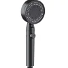 Waterbesparende Douchekop Set - Mat Zwart - 5 Straalstanden|Brico Best