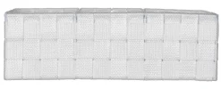 Wenko Organizer Adria 3-Vaks 32X21X10Cm Met Wit|Brico Outlet