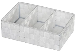 Wenko Organizer Adria 3-Vaks 32X21X10Cm Met Wit|Brico Outlet