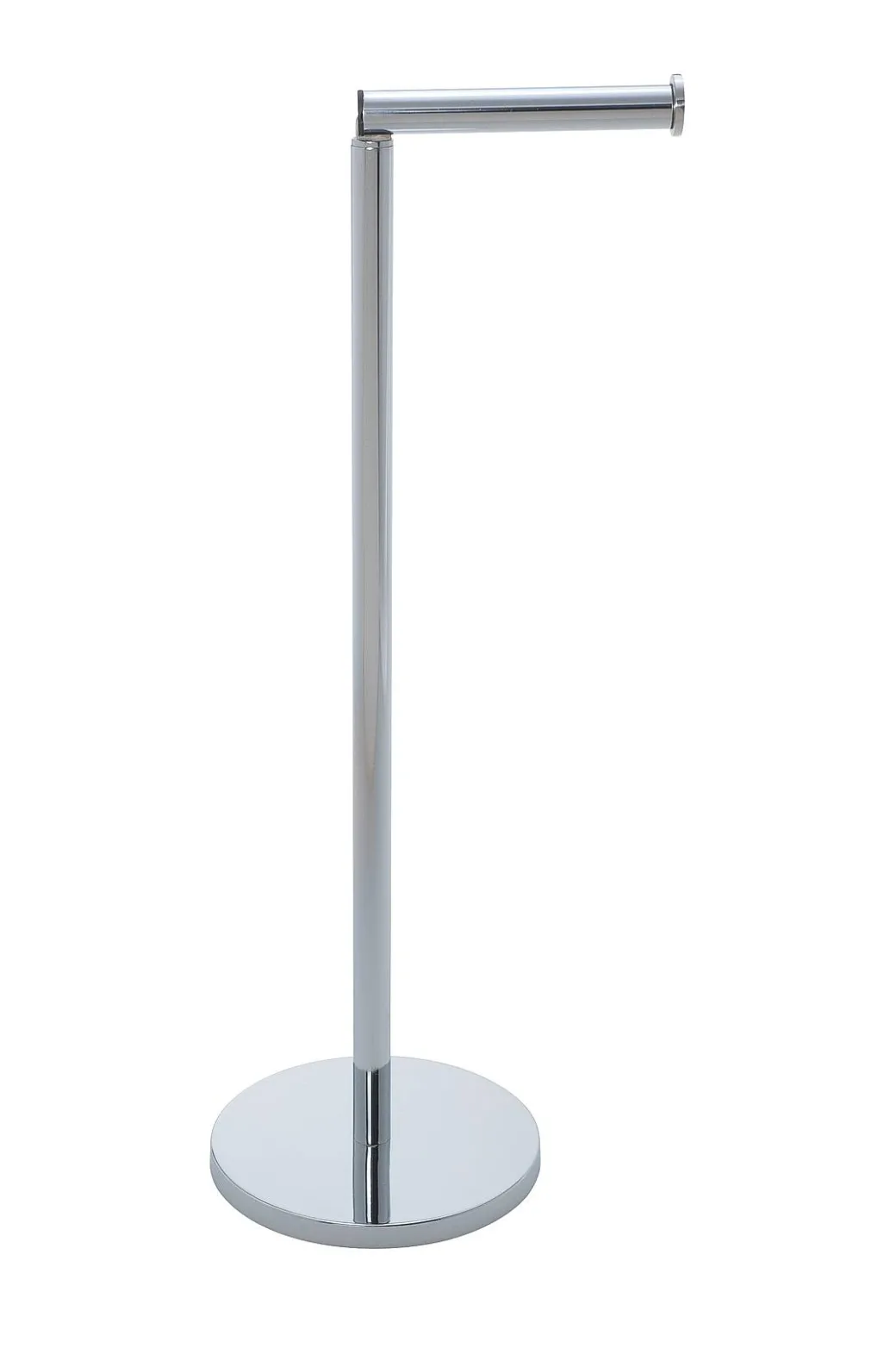 Wenko Staande Toiletrolhouder 2-In-1 Rvs Glanzend|Brico Outlet