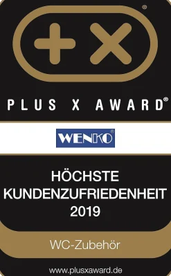 Wenko Staande Toiletrolhouder 2-In-1 Rvs Glanzend|Brico Outlet