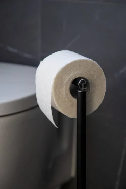 Wenko Toiletrolhouder Met Reserverolhouder Zwart 21X55X17Cm|Brico Hot