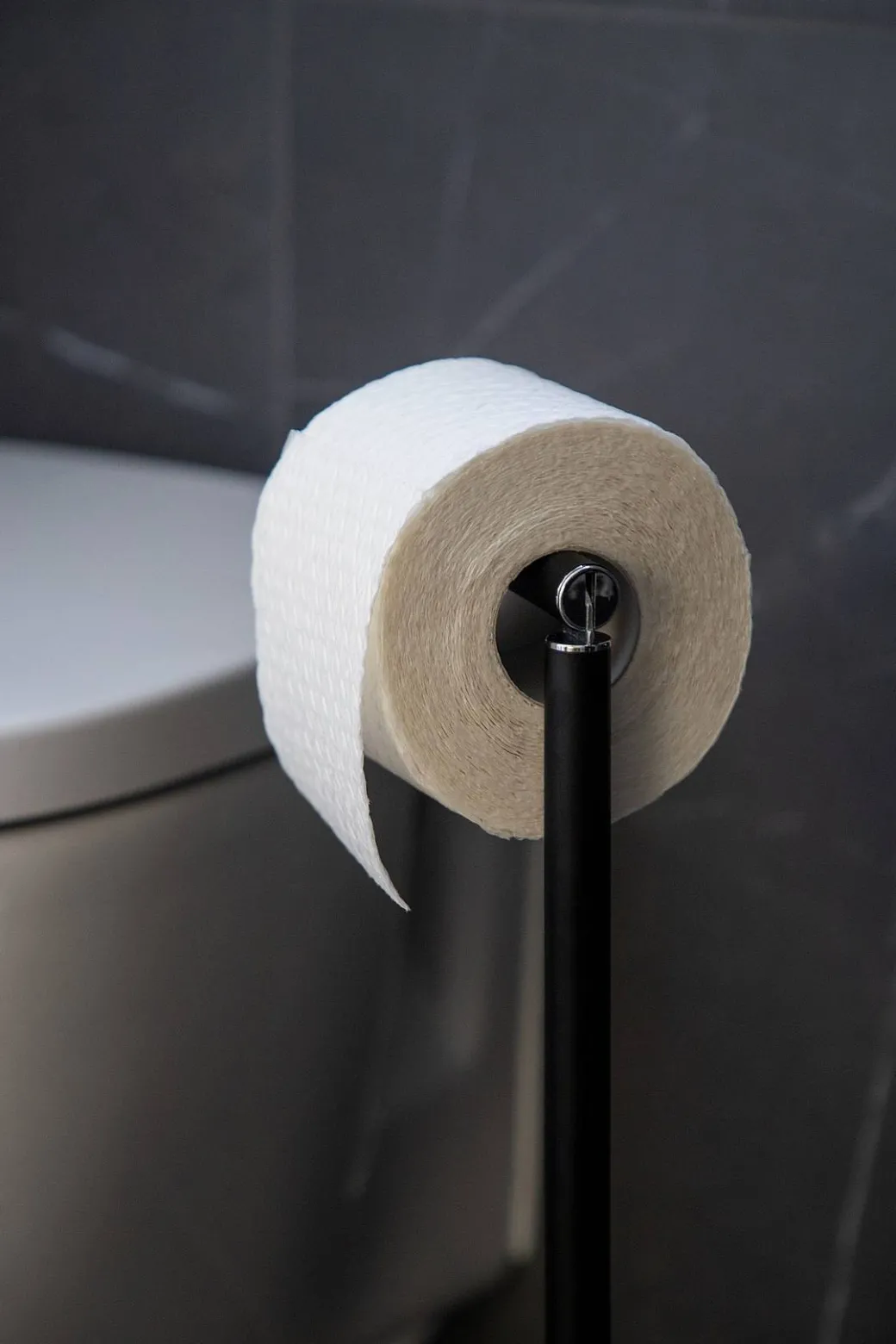 Wenko Toiletrolhouder Met Reserverolhouder Zwart 21X55X17Cm|Brico Hot