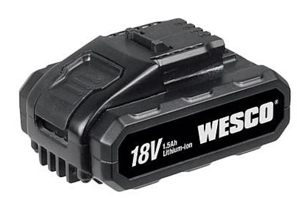 Wesco Batterij Ws9868 18V 1,5Ah|Brico Online