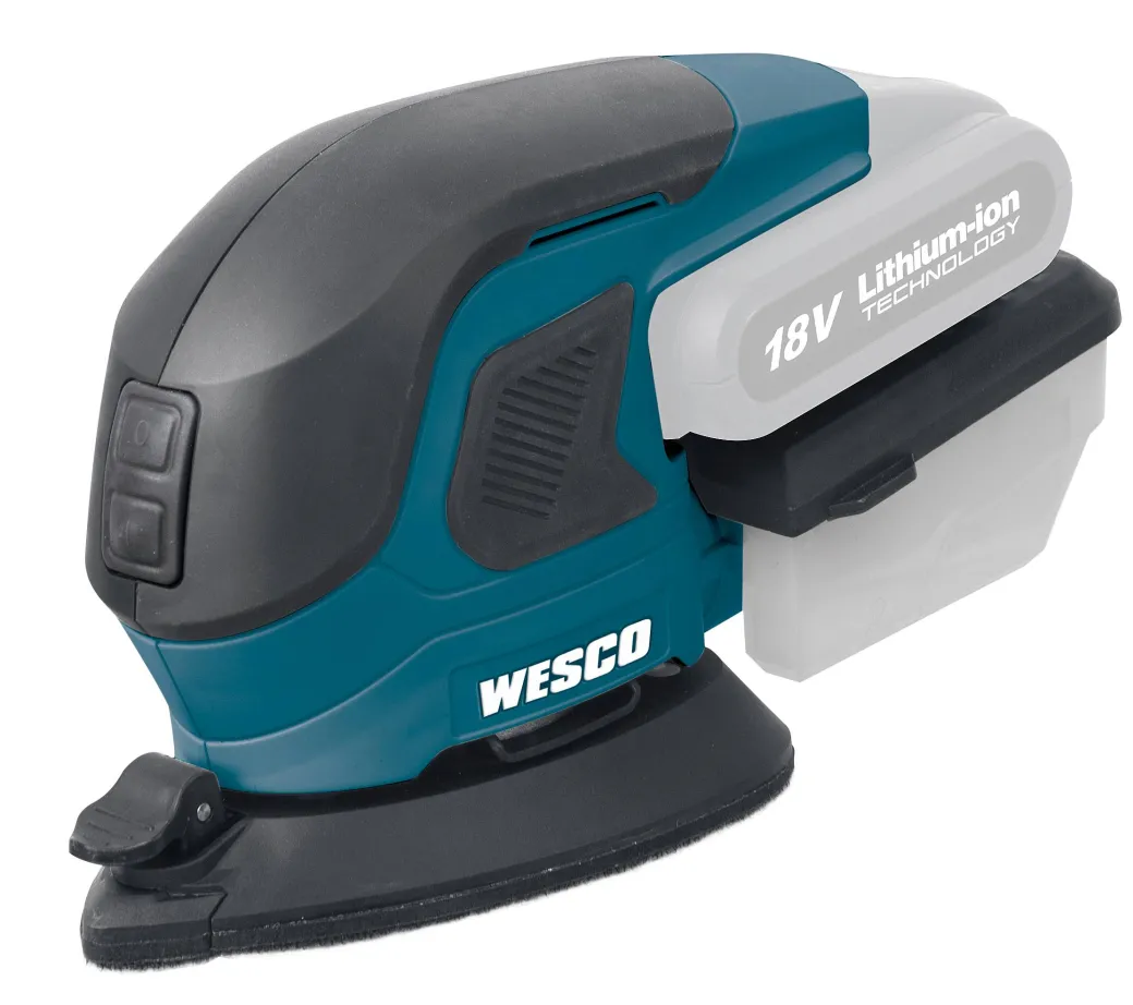 Wesco Deltaschuurmachine Baretool Ws2975.9 18V|Brico Online