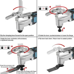 Wesco Multitool Ws5508 250W|Brico Online