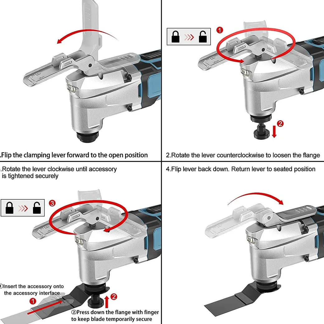 Wesco Multitool Ws5508 250W|Brico Online
