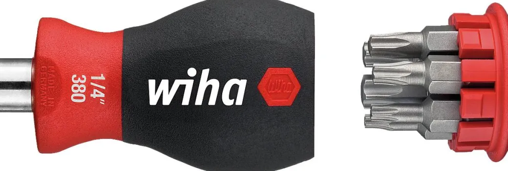 Wiha Schroevendraaier Met Bitmagazijn Stubby 25Mm|Brico New