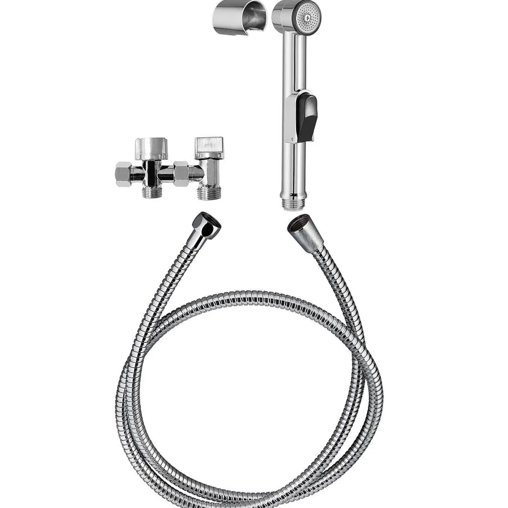 Wirquin Hygienische Wc Douche Shattaf Chroom|Brico Clearance