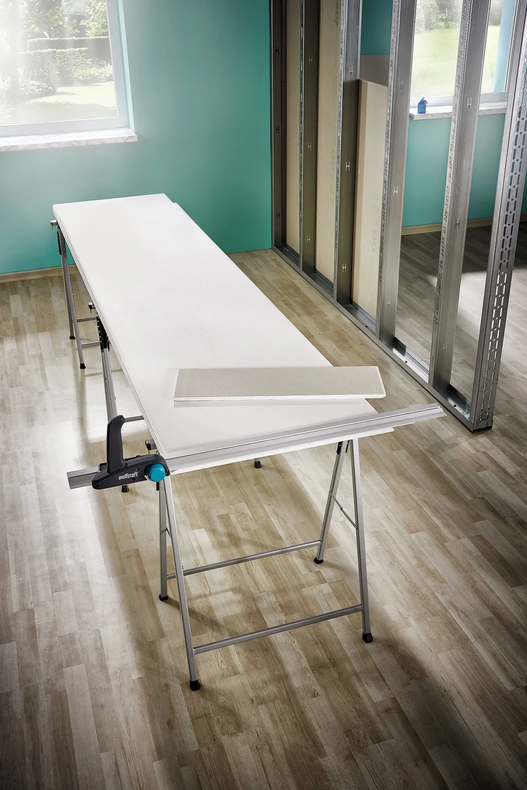 Wolfcraft Gipsplaatsnijder Met Rail 90Cm|Brico Hot