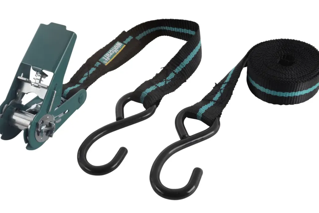 Brico Spanbanden-Wolfcraft Spanband Met Haak 4M