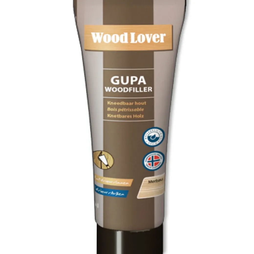 Brico Houtvulmiddelen-Wood Lover Vulmiddel 'Gupa' Woodfiller Merbau 65 Ml